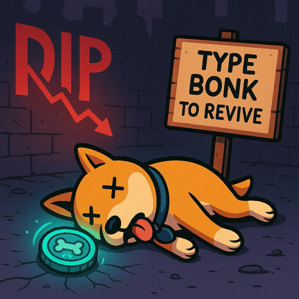 Flatline - type BONK to revive